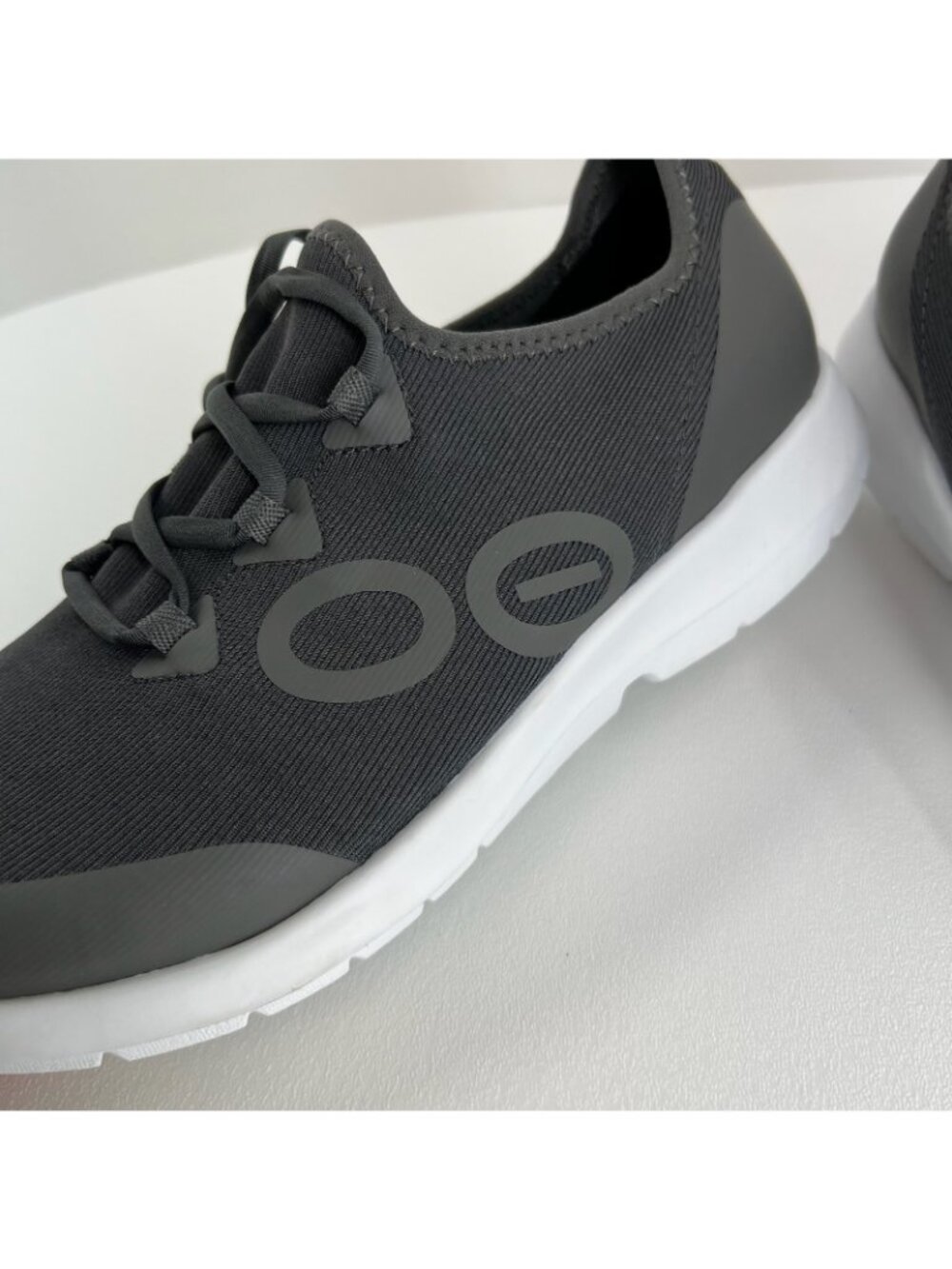 Oofos OOmg Sport LS Recovery Shoes Mens 11 Low Top Lace Up Breathable Slate Gray - Picture 11 of 13